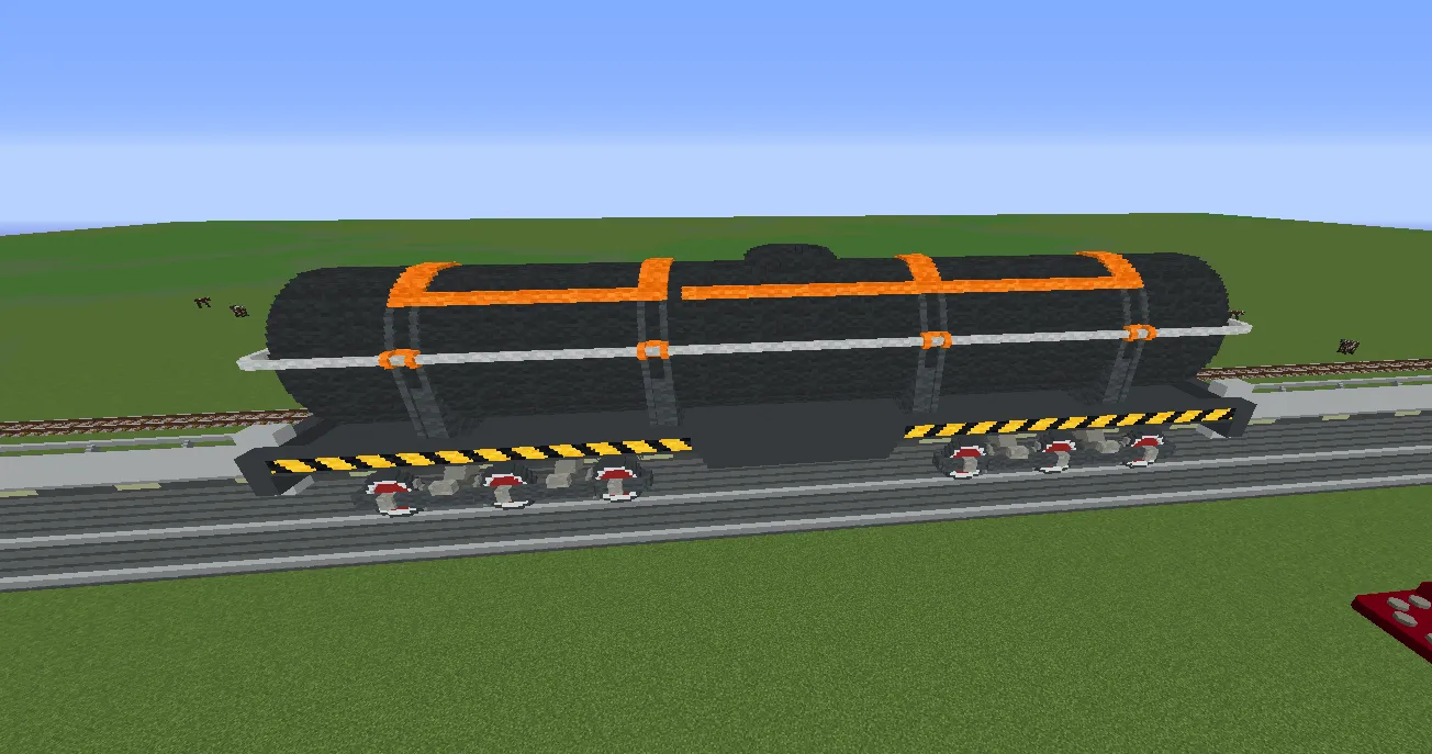 Space Pioneers 3-Meter Gauge - Immersive Railroading — скриншот 6 (Текстуры, Minecraft)