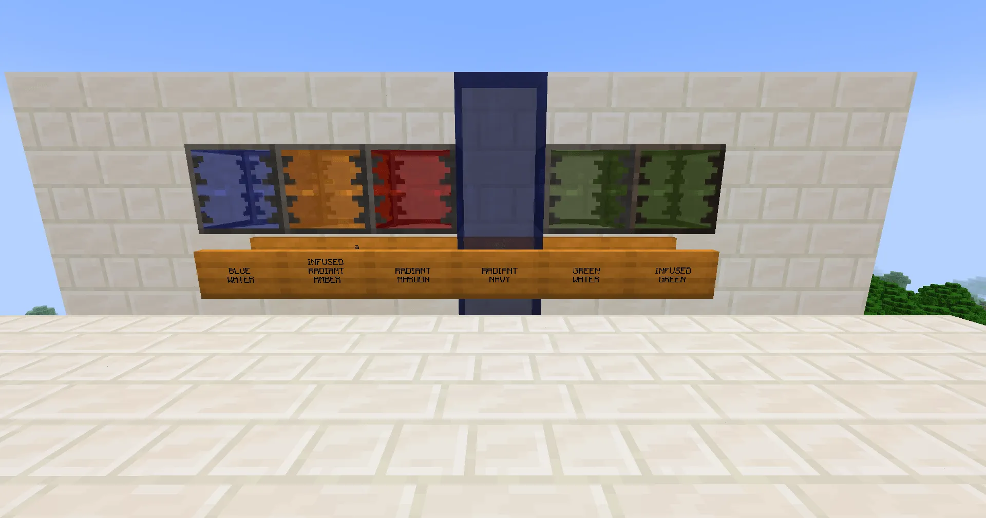 Builders Companion: Dyed Waters — скриншот 2 (Моды, Minecraft)