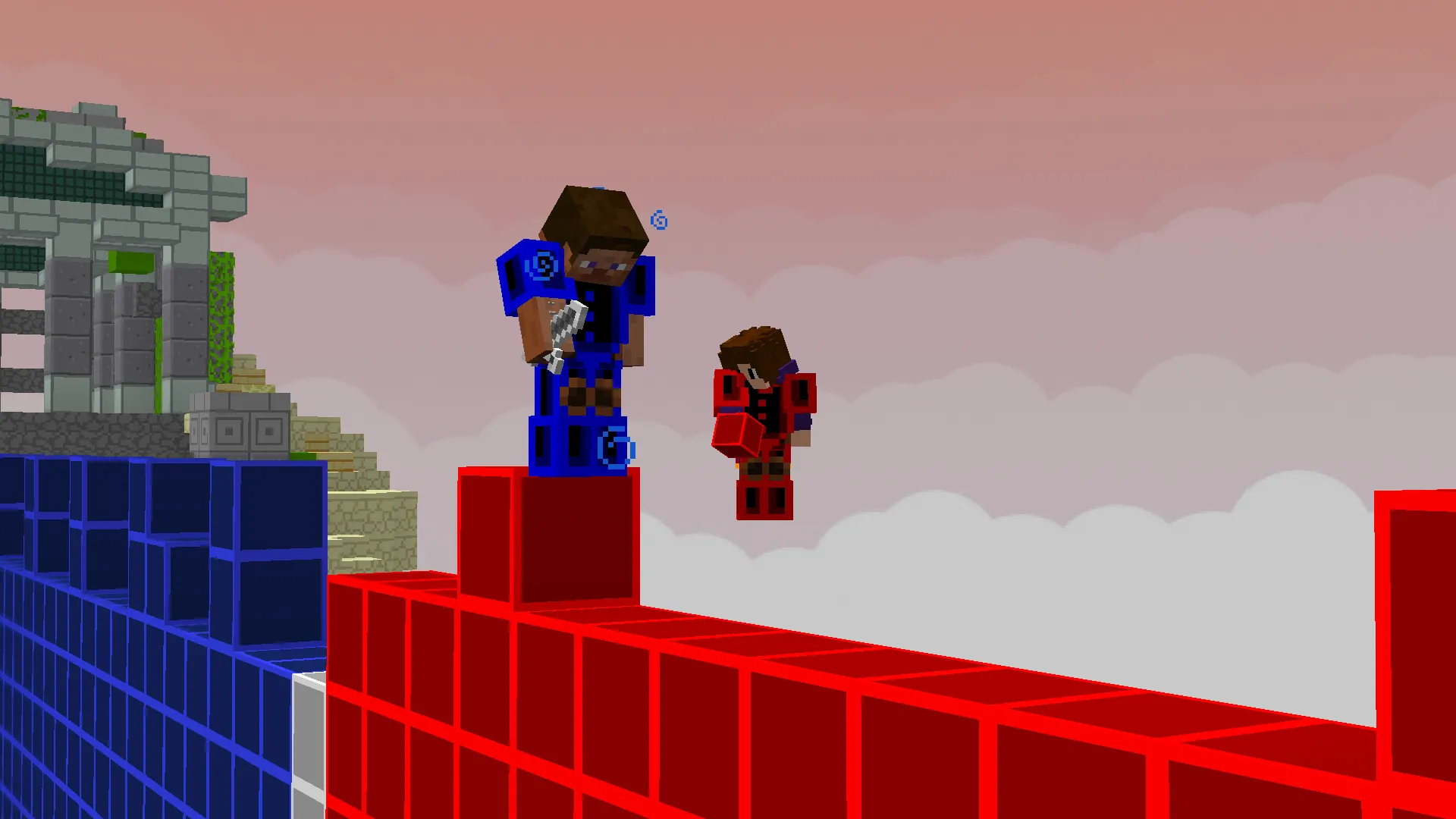 Bedwars Addon for Bare Bones — скриншот 1 (Текстуры, Minecraft)