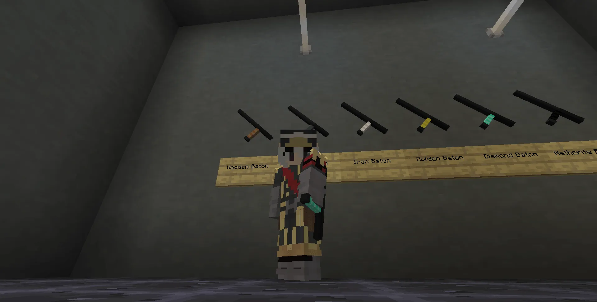 NOTLIVES Axes to Batons — скриншот 5 (Текстуры, Minecraft)