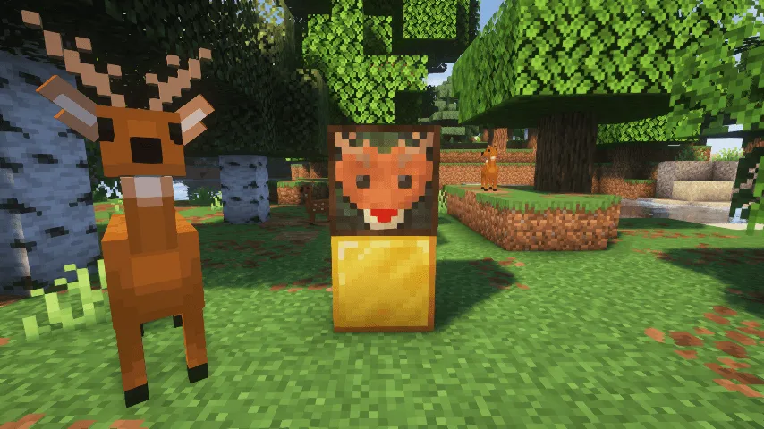 Deer Mod by ArisuwuMei — скриншот 2 (Моды, Minecraft)