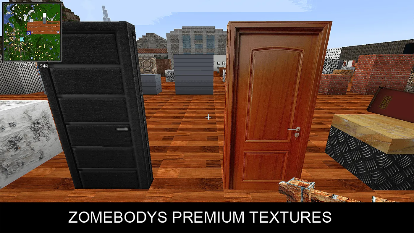 ZOMEBODYS Premium Textures — скриншот 3 (Текстуры, Minecraft)