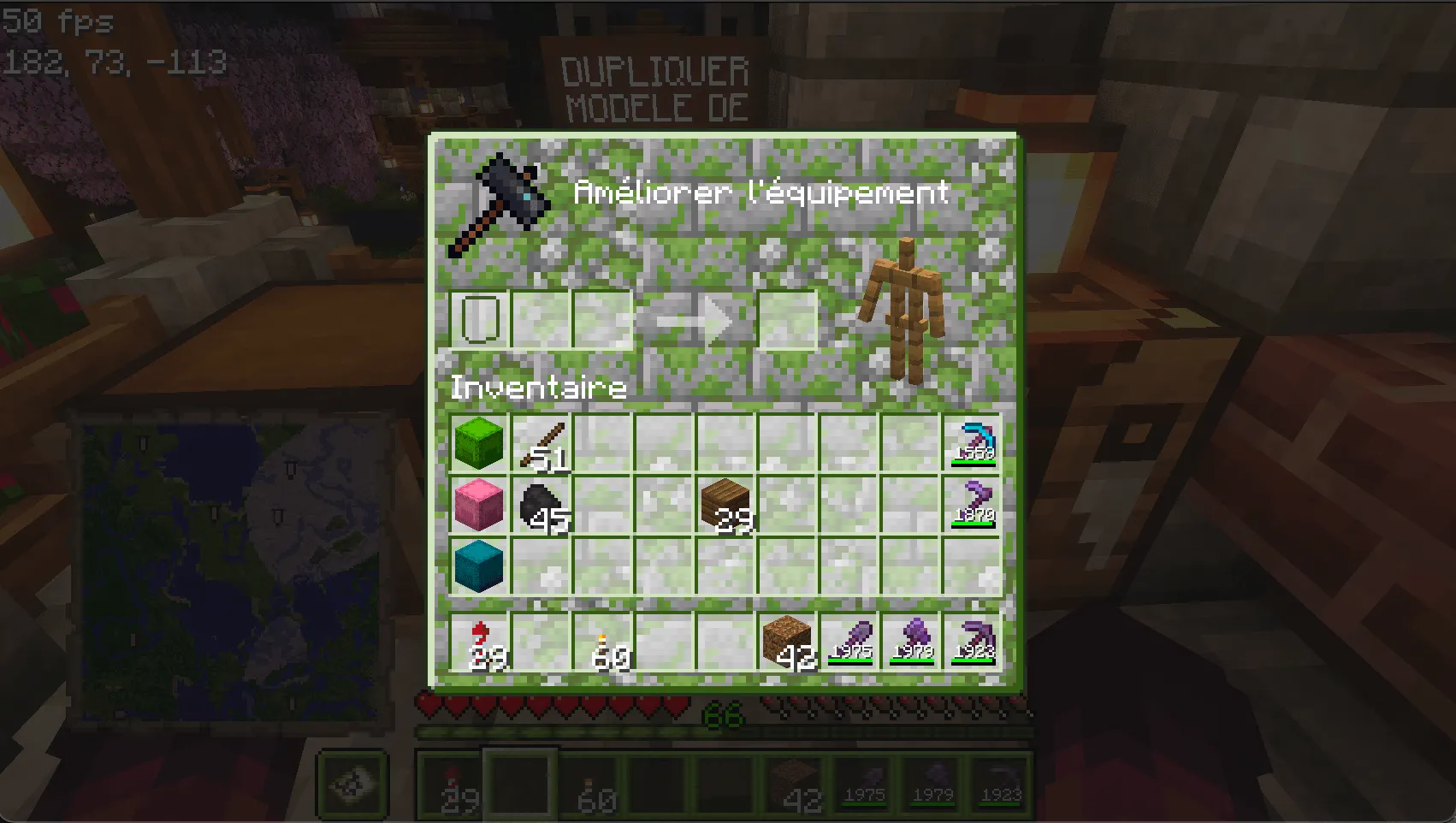 Mossy GUI, Текстуры, Minecraft