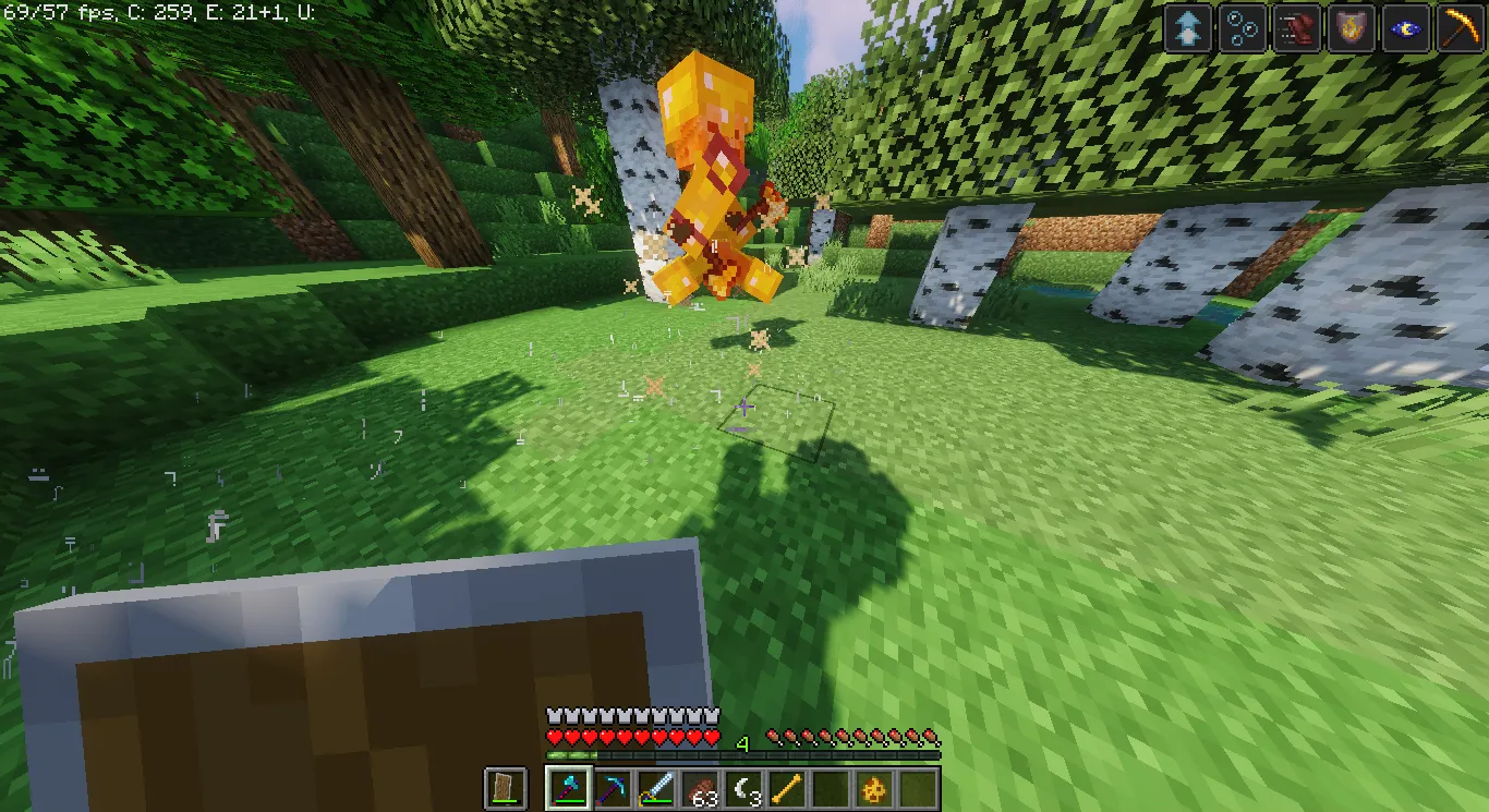 EvSucris, Моды, Minecraft