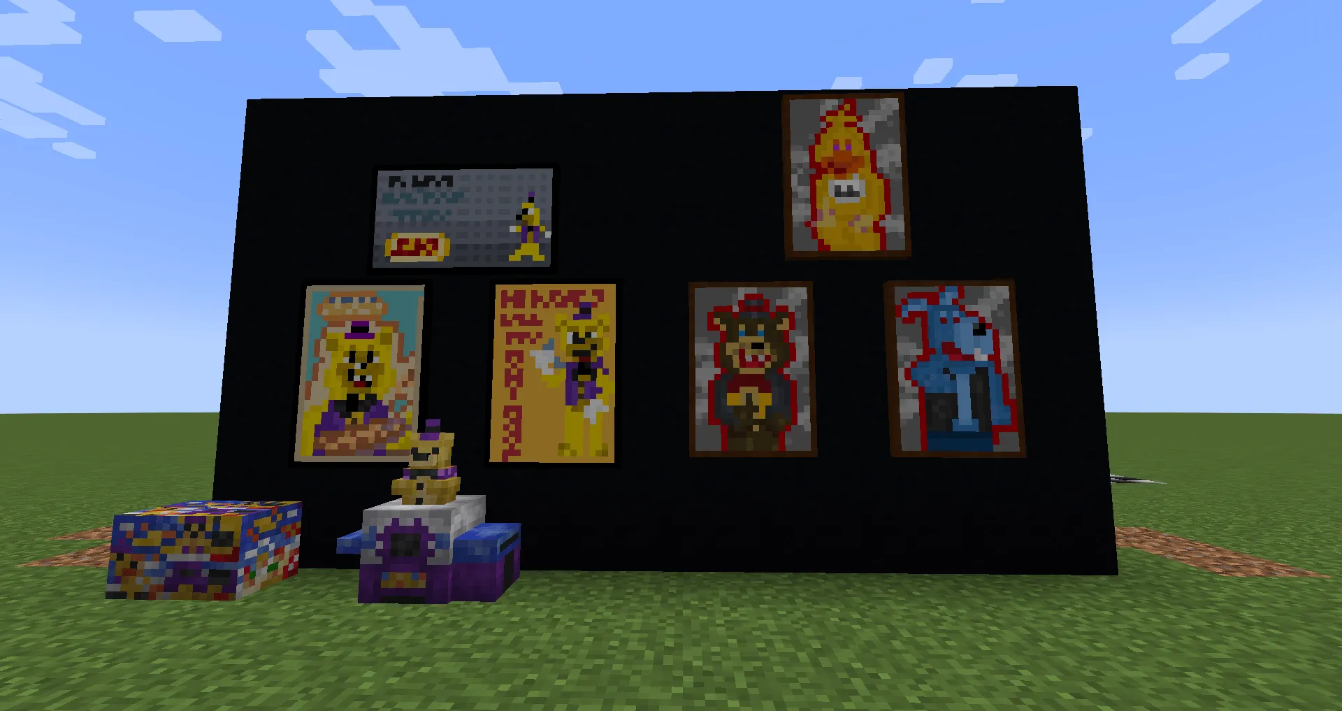 FNAF: Project Renewed Utah, Моды, Minecraft