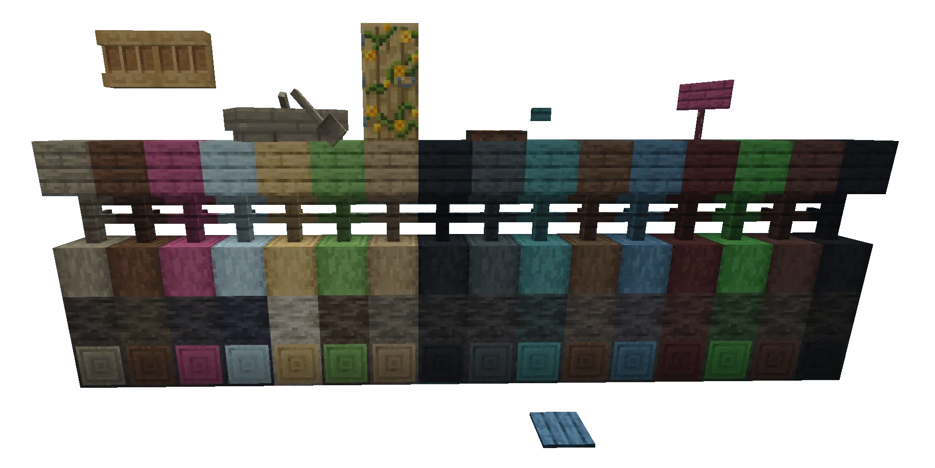 Colorful Azaleas [MC 1.21.1+], Моды, Minecraft