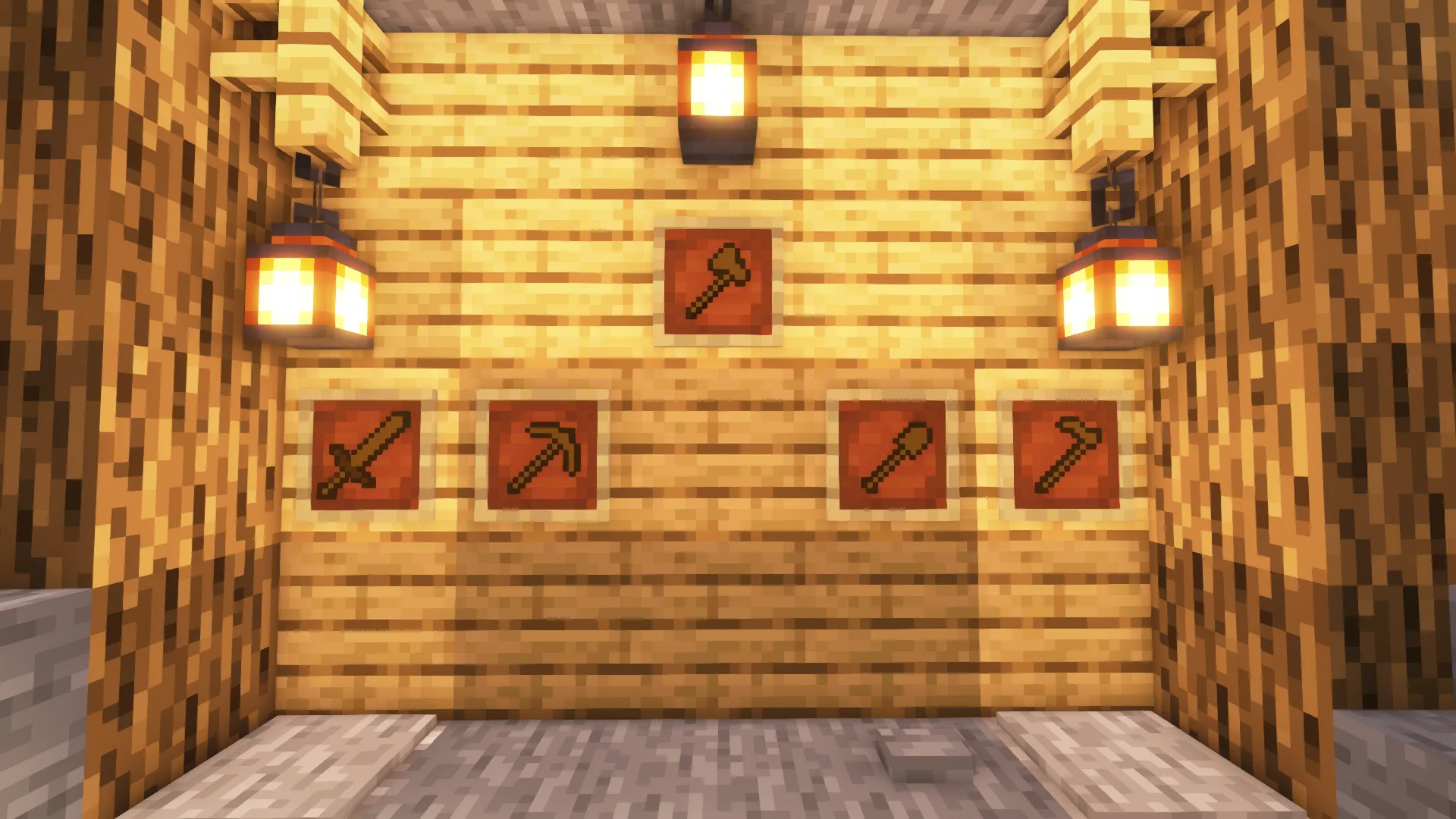 Simplistic Combat, Текстуры, Minecraft