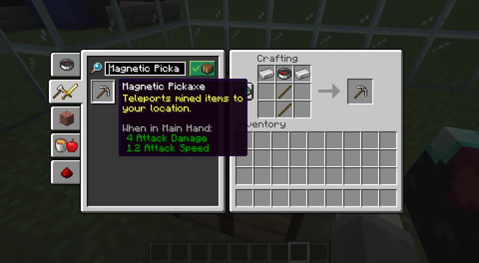 Magnetic Pickaxe [Data Pack], Дата-паки, Minecraft