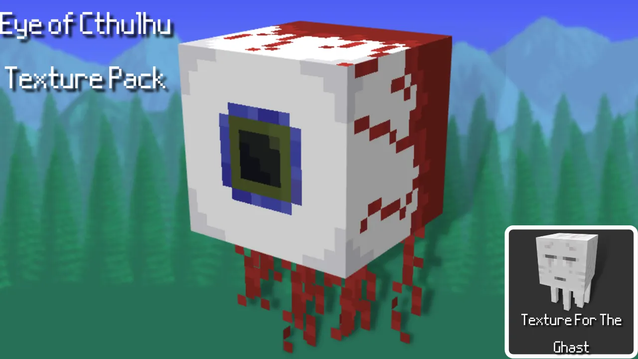 Eye of Cthulhu, All Seeing — скриншот 5 (Текстуры, Minecraft)