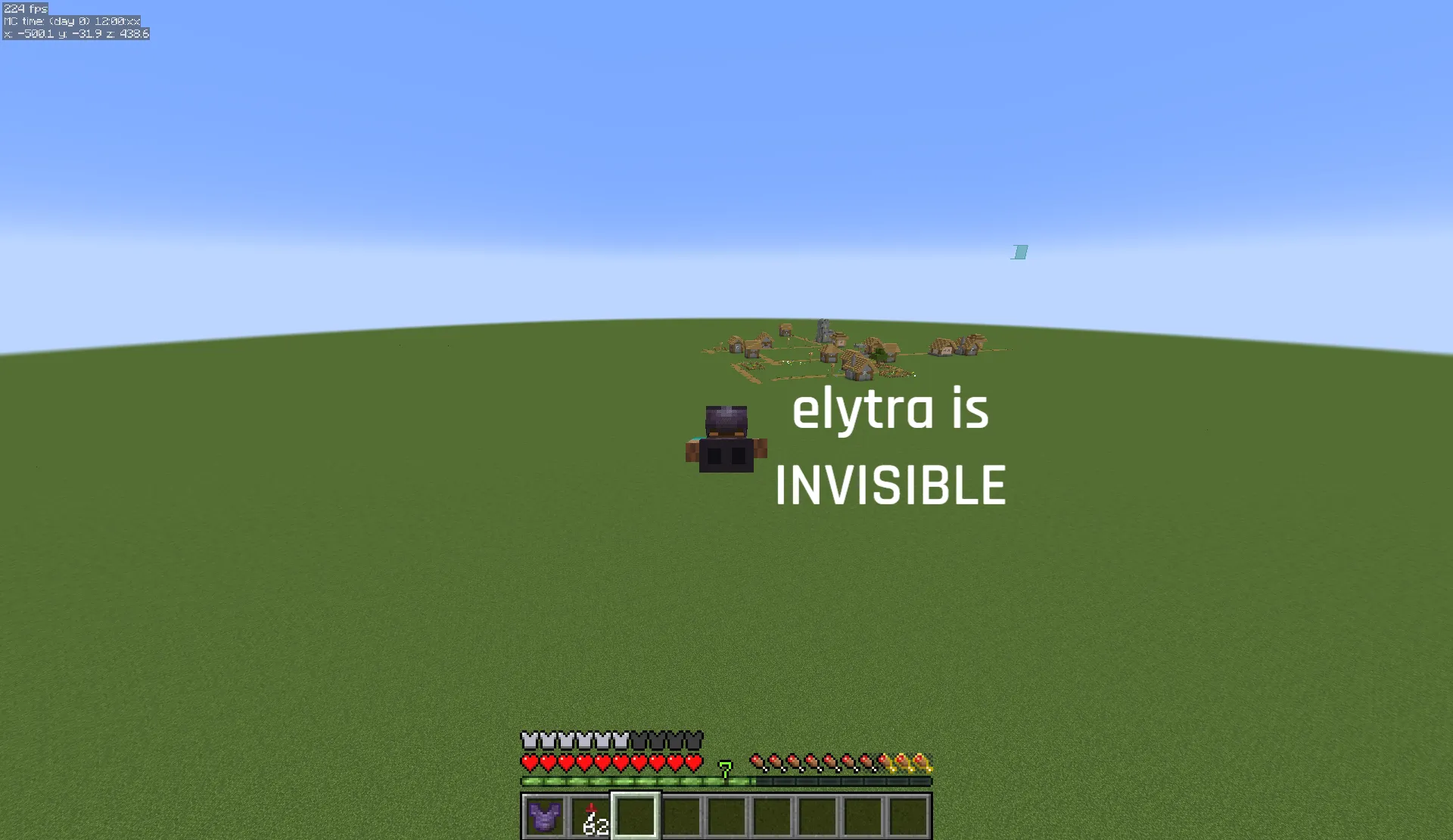 Invisible Elytra — скриншот 3 (Текстуры, Minecraft)