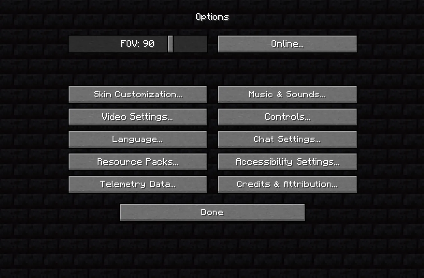 DHF Menu switch — скриншот 2 (Текстуры, Minecraft)