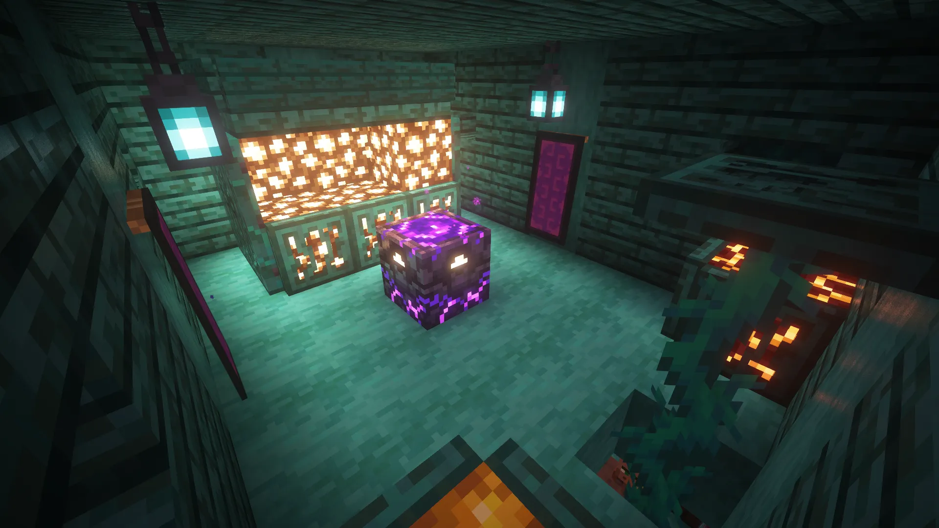 Warped Villager Outpost, Моды, Minecraft