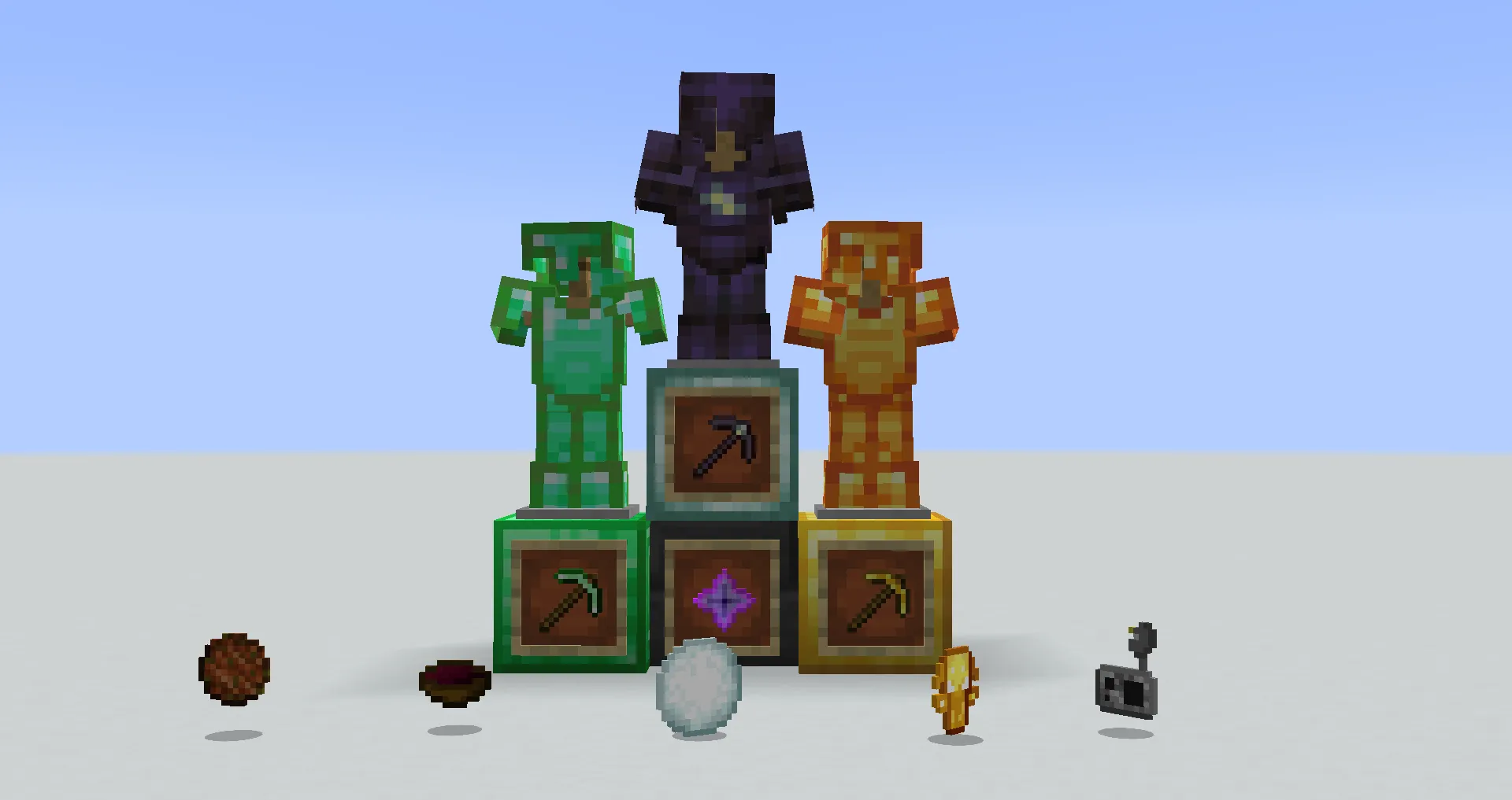 Pointlessly Gated, Моды, Minecraft