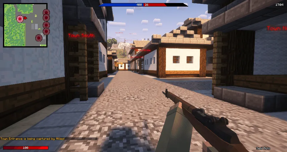 Call to Battle WW2 - Minimap Addon — скриншот 1 (Моды, Minecraft)