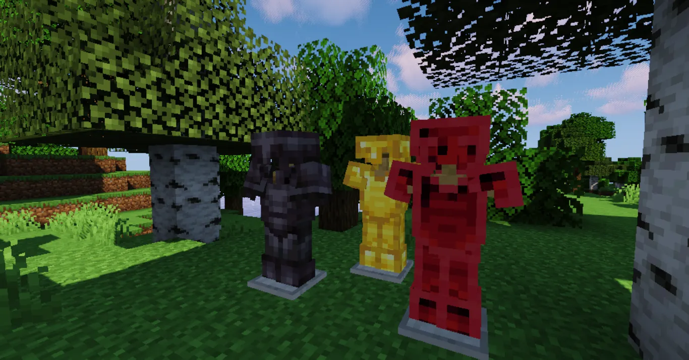 ArmourFire, Текстуры, Minecraft