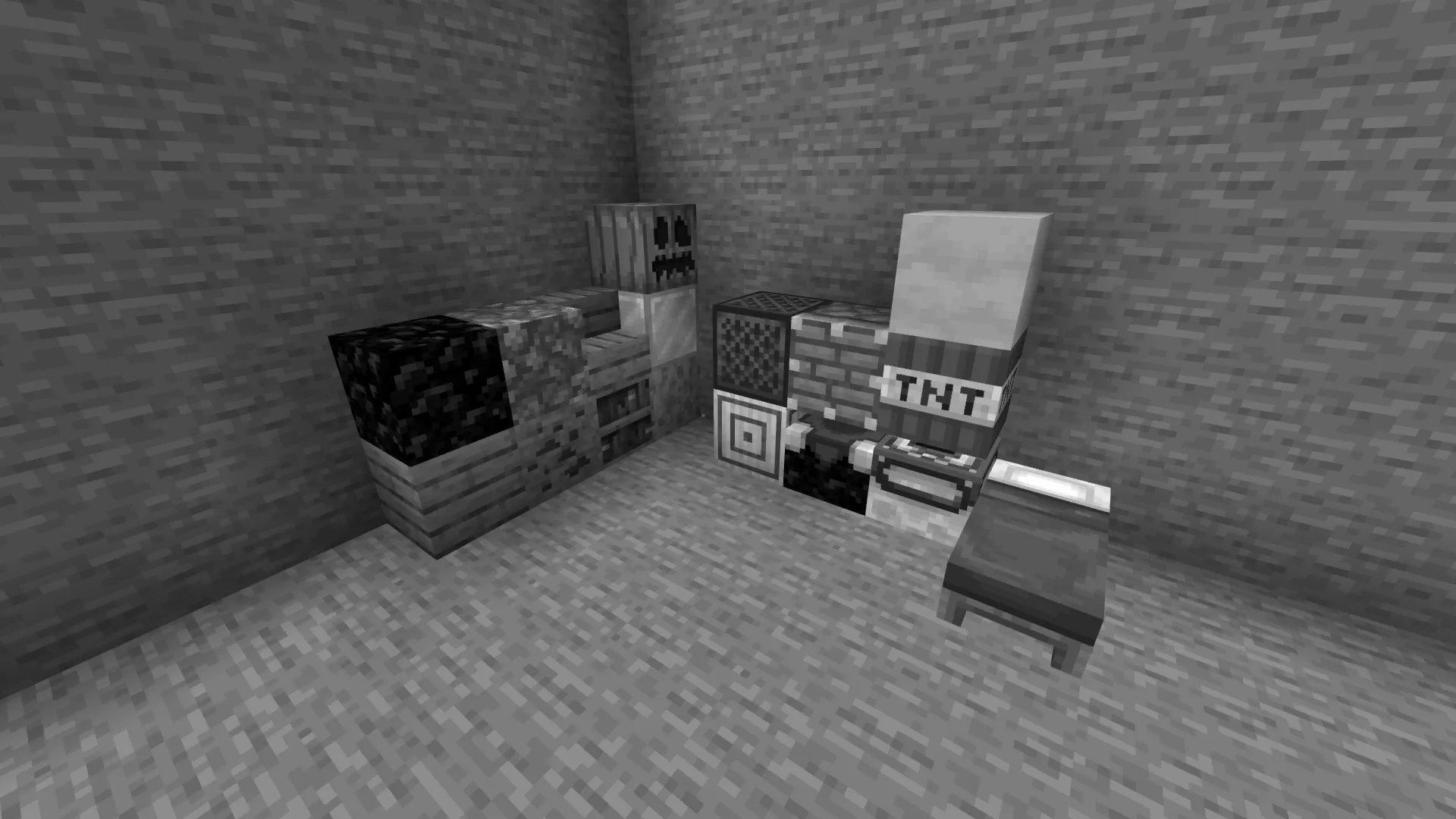 True Black & White Shader (Grayscale), Шейдеры, Minecraft