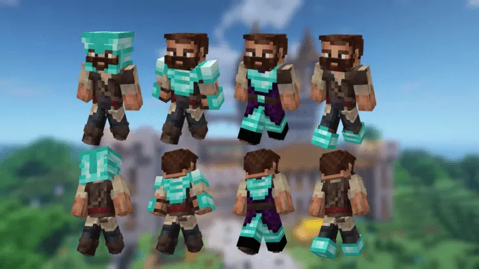 Armor Reimagined! [Java], Текстуры, Minecraft