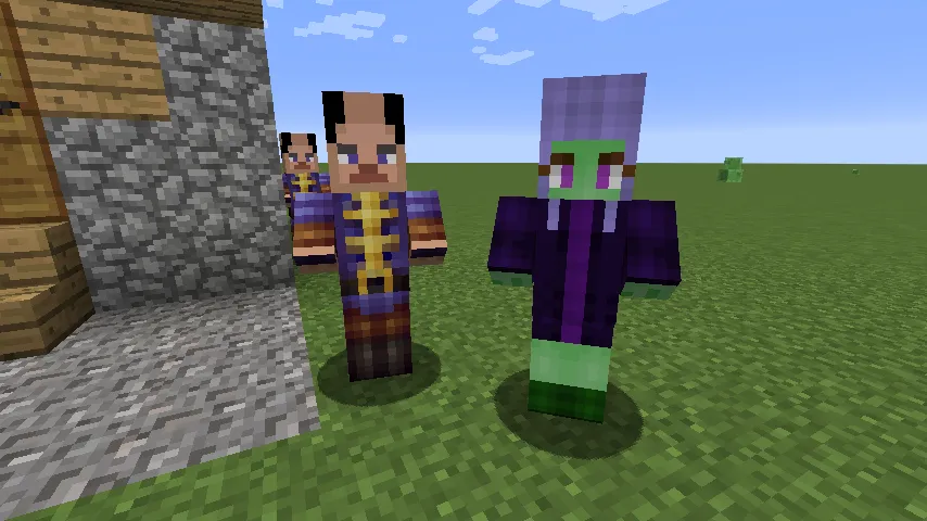 Xidikians Villagers, Текстуры, Minecraft