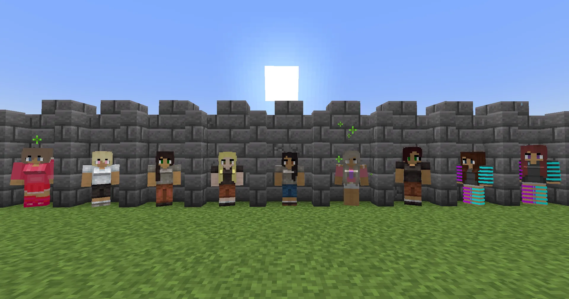 ~MCA Reborn- Eye Retexture & Palette Recolor~ — скриншот 4 (Текстуры, Minecraft)