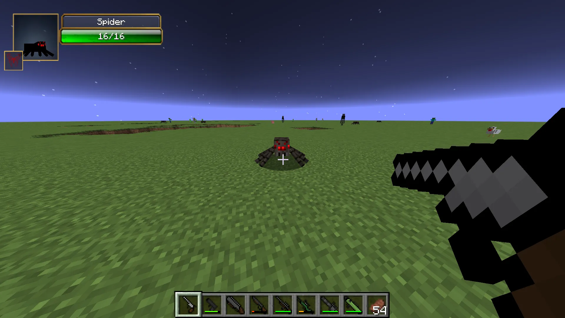 Nanex's Fire Weapons, Моды, Minecraft