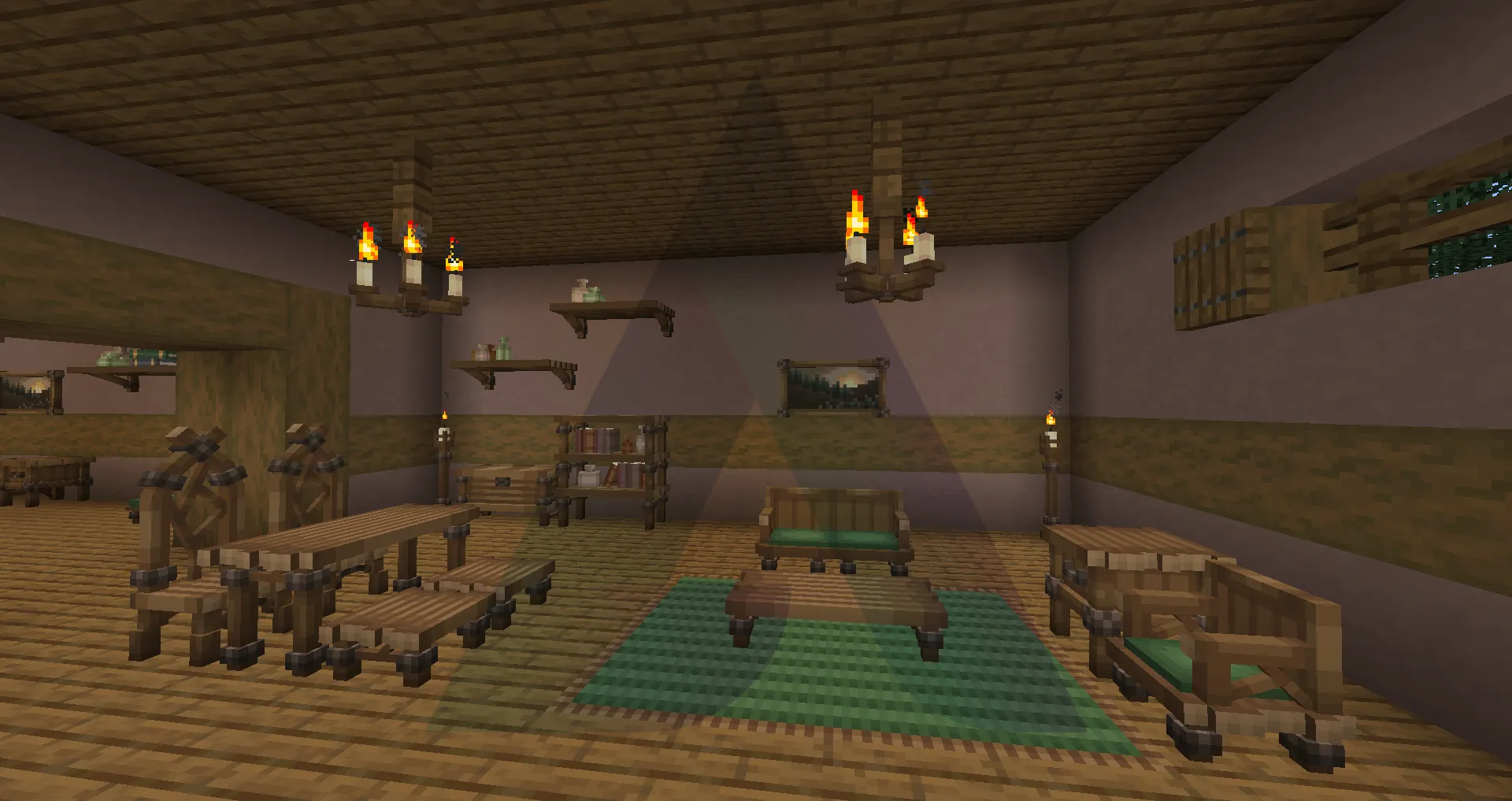Fantasy's Furniture - Dunmer — скриншот 1 (Моды, Minecraft)