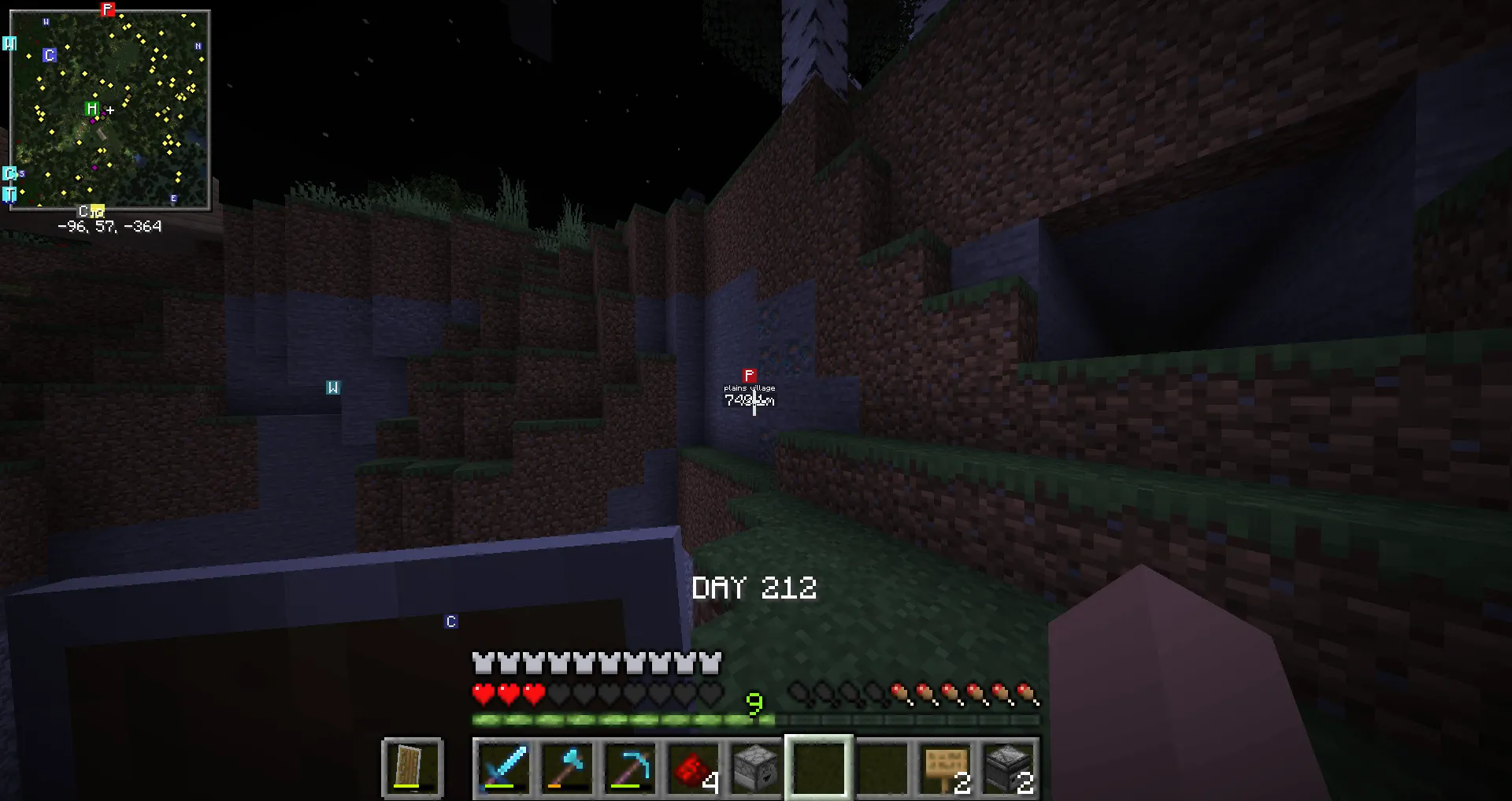 Corrupted Diamond — скриншот 1 (Текстуры, Minecraft)