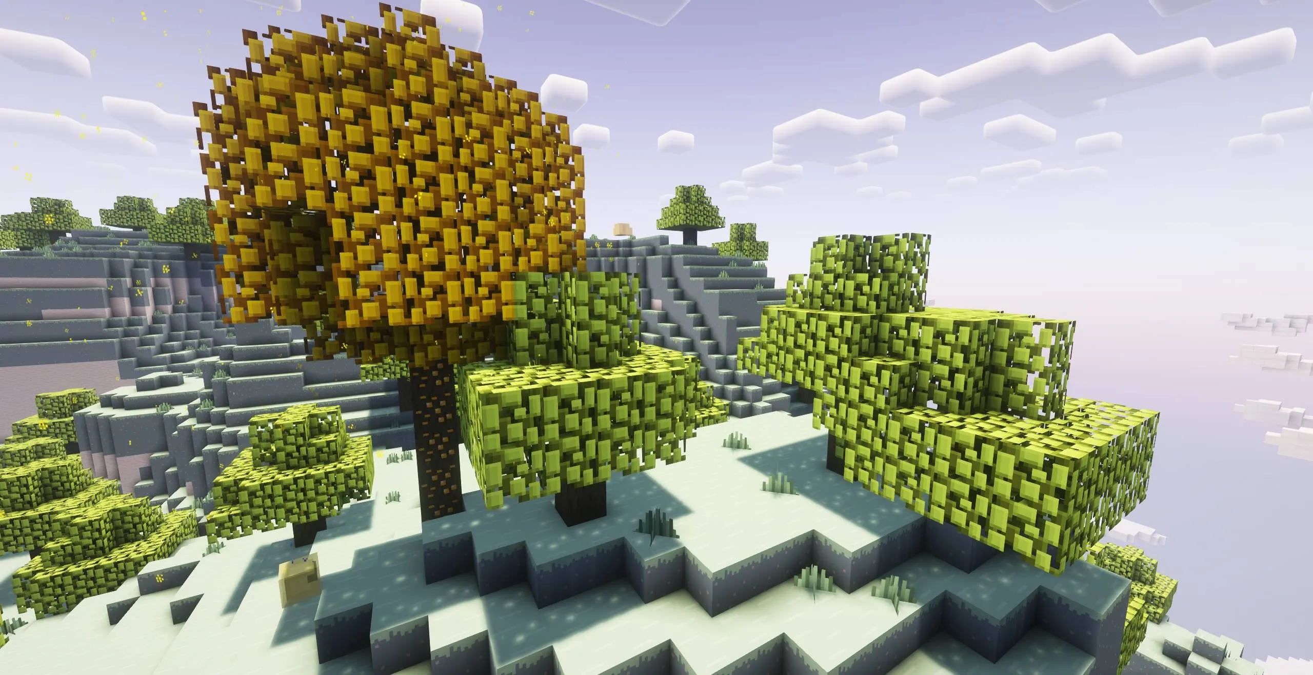 Plastic Better Leaves x Bare Bones, Текстуры, Minecraft