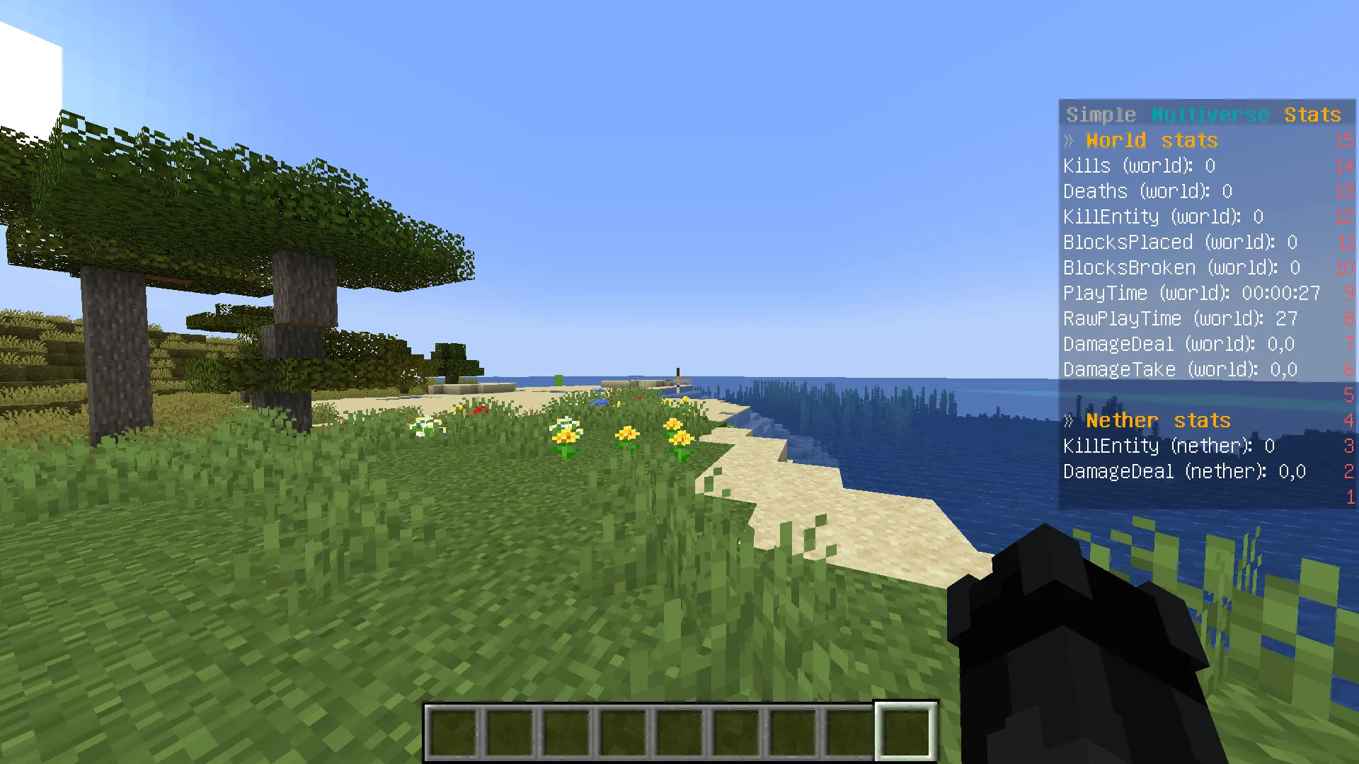 Simple Multiverse Stats — скриншот 2 (Плагины, Minecraft)