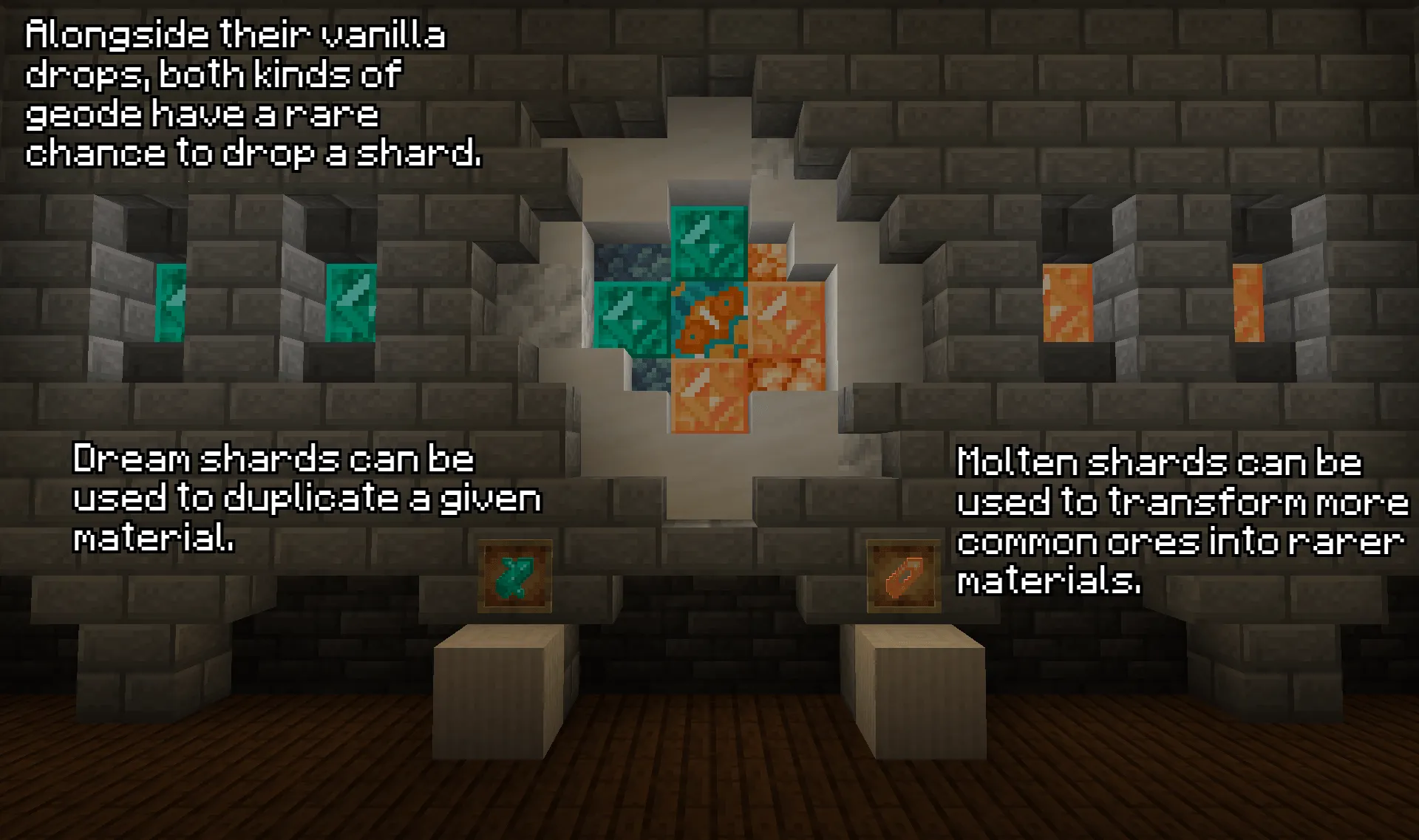 Loot Geodes, Моды, Minecraft