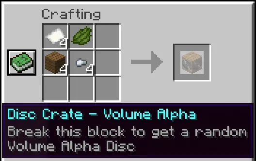 All the Discs, Моды, Minecraft