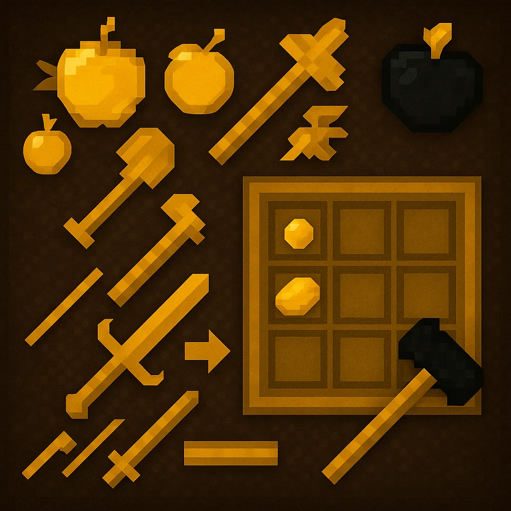 Gold Variants, Моды, Minecraft