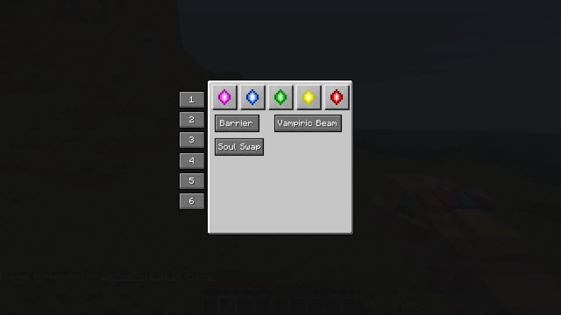 Minefinity Gauntlet, Моды, Minecraft