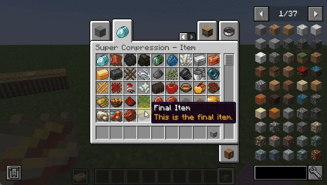 SuperCompression, Моды, Minecraft