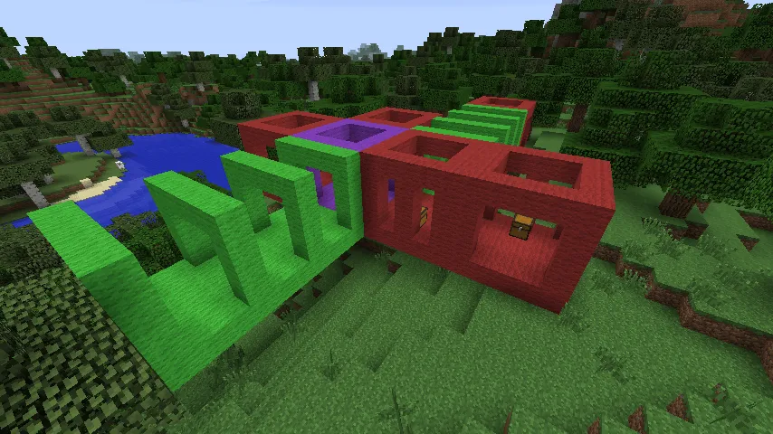 NBTStructureLib — скриншот 4 (Моды, Minecraft)