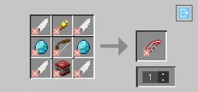 double edged sword,explosive bow and mjonir — скриншот 3 (Моды, Minecraft)