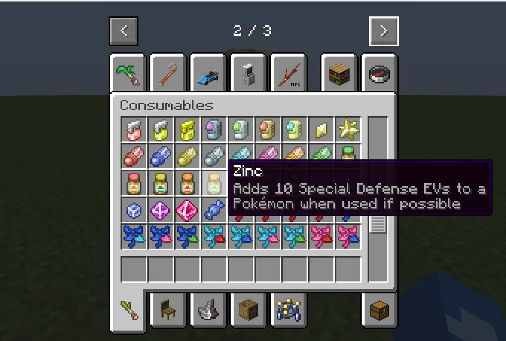 Boenk's Cobblemon Item Descriptions — скриншот 1 (Текстуры, Minecraft)