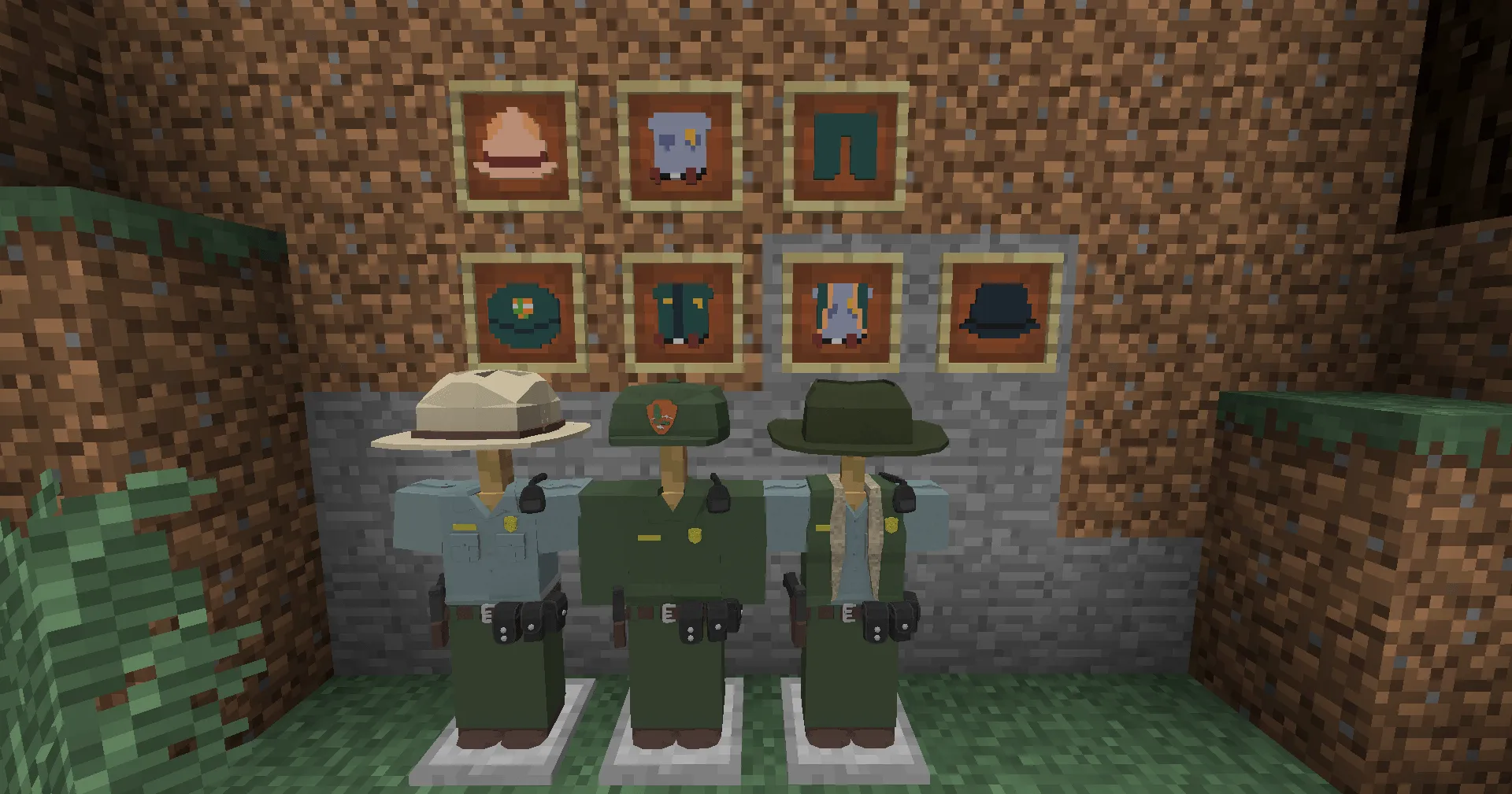 National Park Service for Modular Warfare, Моды, Minecraft