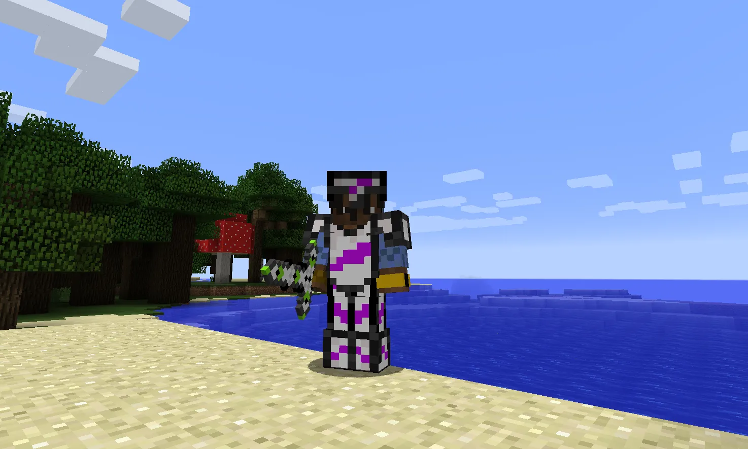 White Claw Mod — скриншот 1 (Моды, Minecraft)