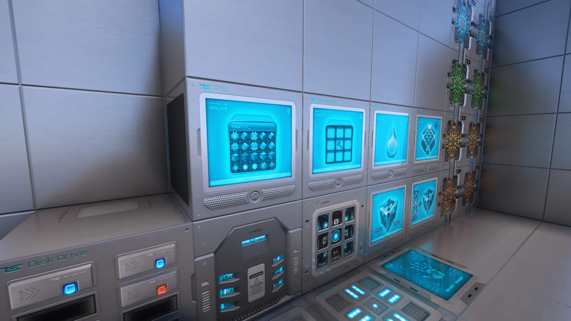 Arjuna: Refined Storage [PBR 512x] — скриншот 1 (Текстуры, Minecraft)