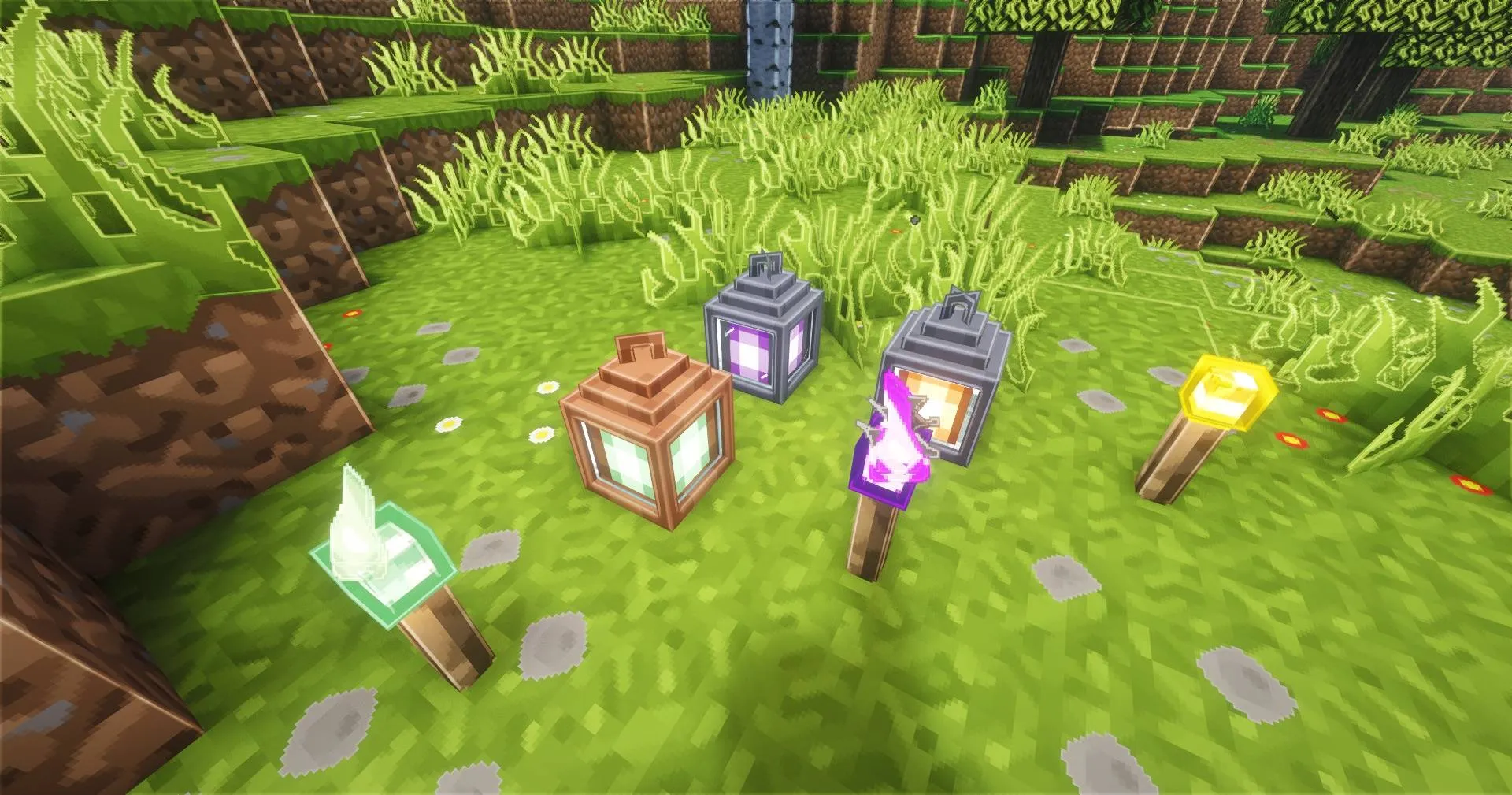 Sunlit Resourcepack, Текстуры, Minecraft