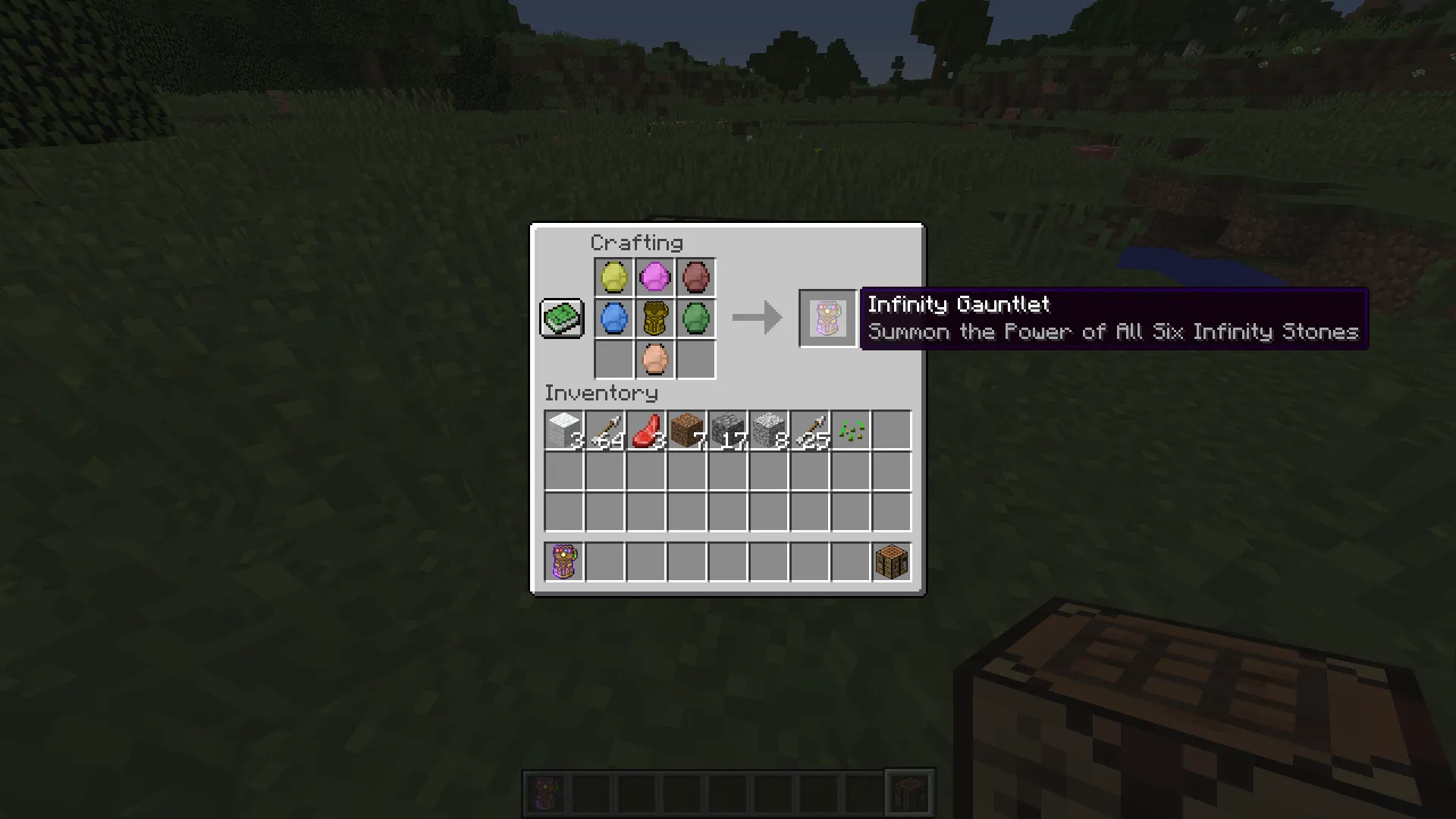 A Simple Infinity Mod, Моды, Minecraft