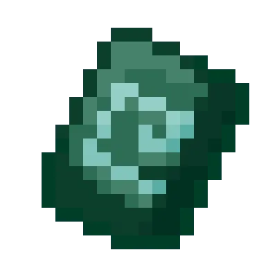 Prismarine Flow Armor Trim Template — скриншот 1 (Текстуры, Minecraft)