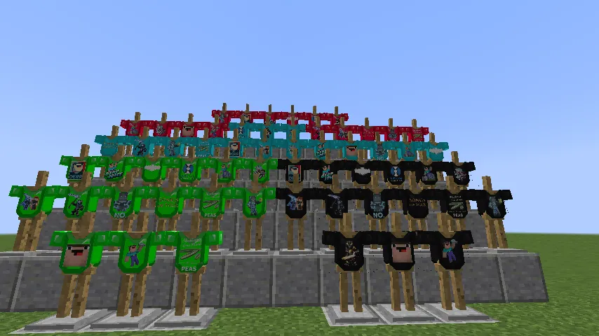 Songs of war merch mod — скриншот 1 (Моды, Minecraft)