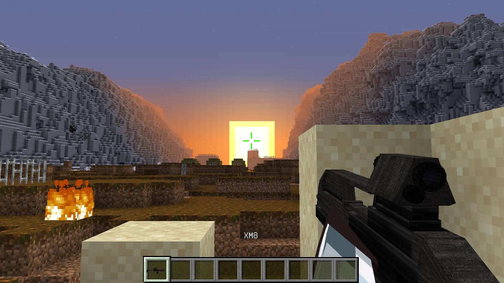 A.V.A - Alliance of Valiant Arms Guns, Моды, Minecraft