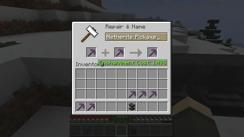 DelimitedAnvils — скриншот 1 (Моды, Minecraft)