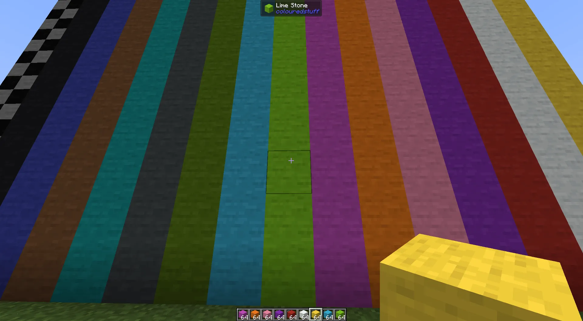 Colourful trees stone and water (dyeable color) — скриншот 4 (Моды, Minecraft)