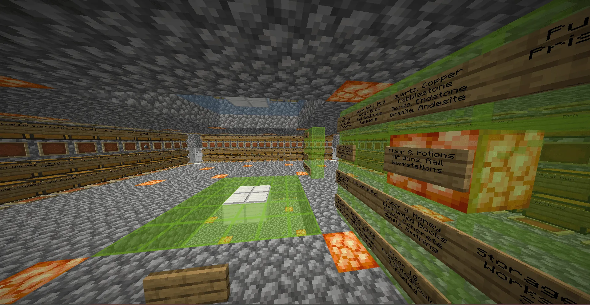 Seventh Sky Syndicate Chestshop Mall v1.1 — скриншот 9 (Карты, Minecraft)