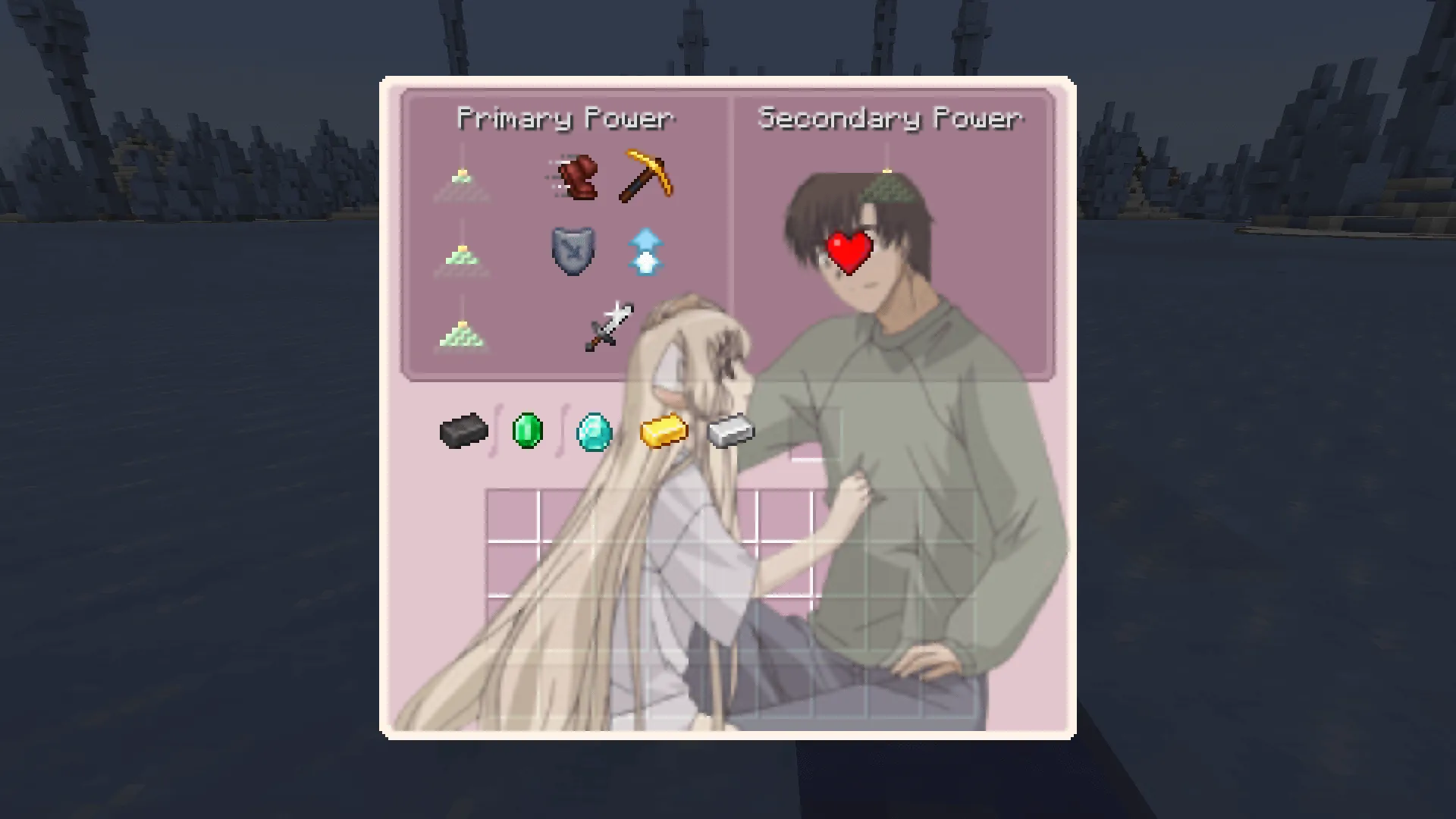 Chobits GUI Pack, Текстуры, Minecraft