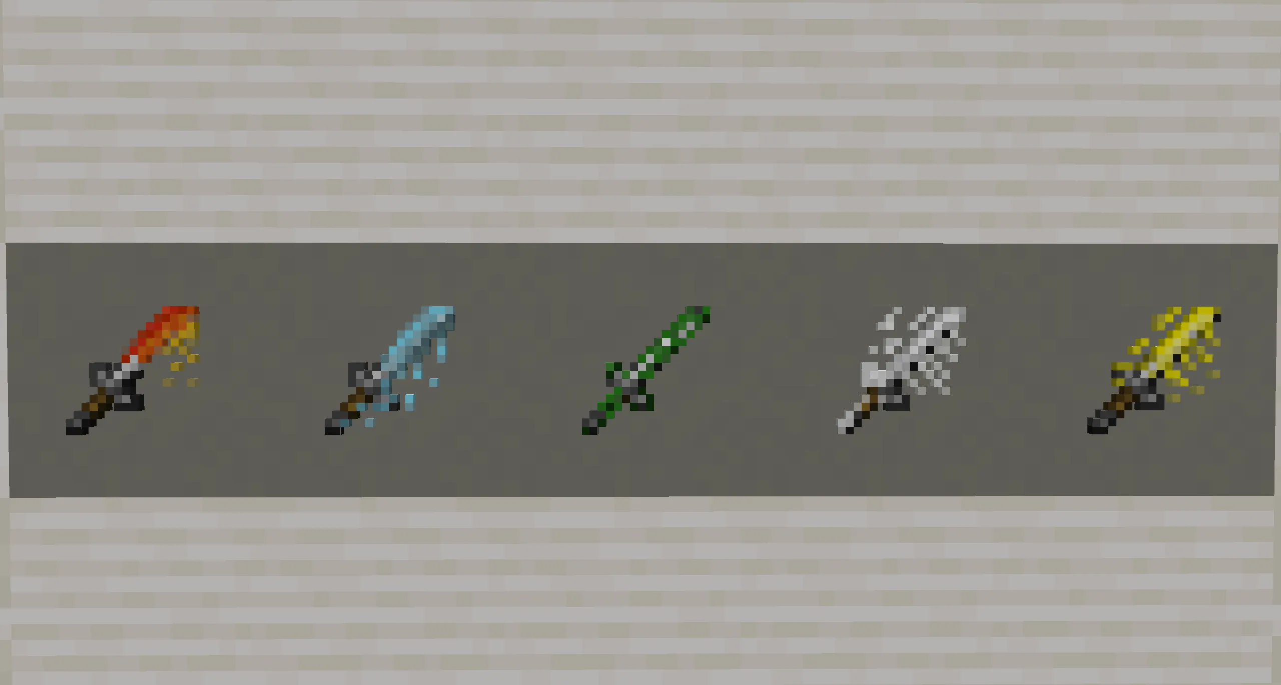 Infinity Blades, Моды, Minecraft