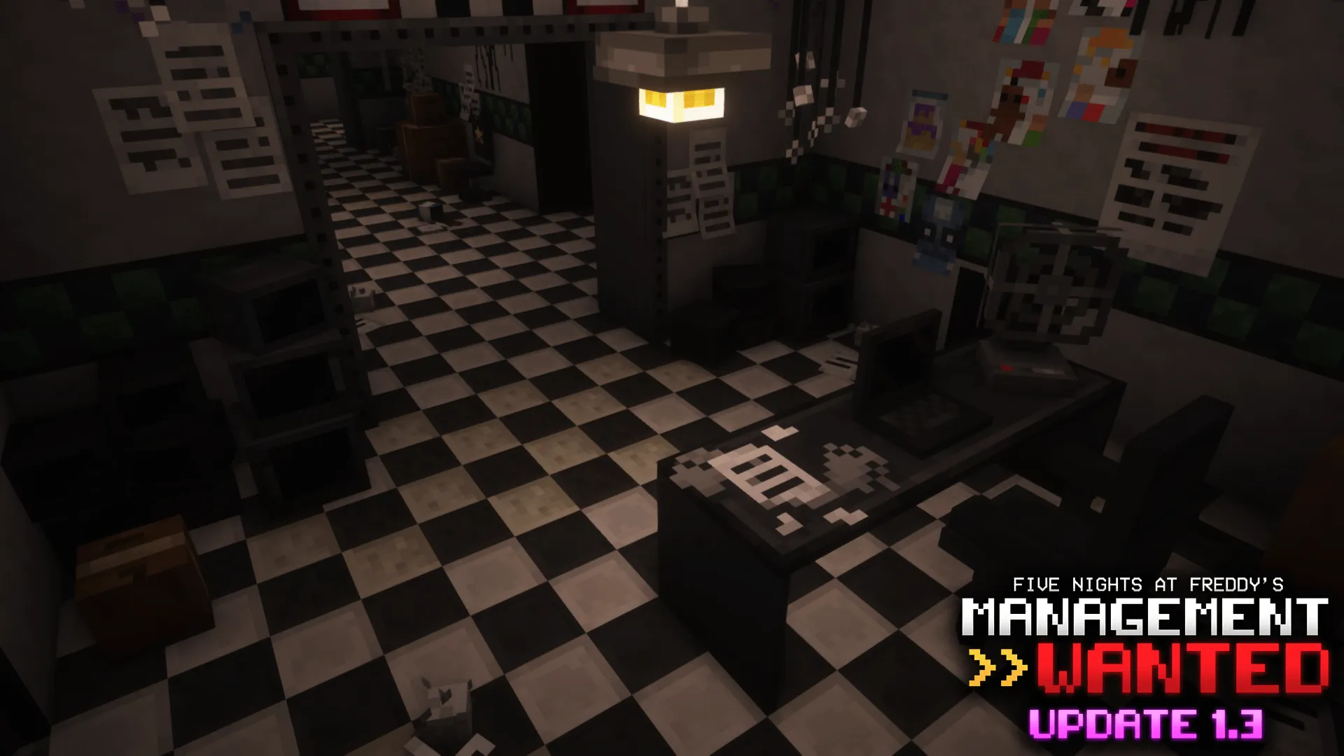 Five Nights at Freddy's: Management Wanted | FNAF MW, Моды, Minecraft